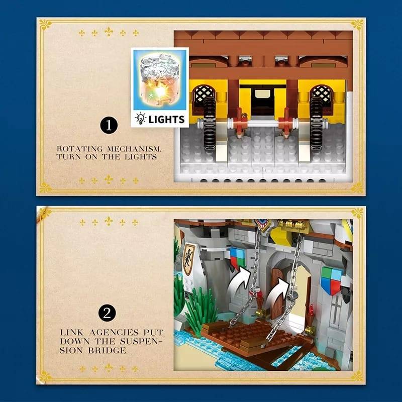 ReoBrix 66006- Golden Lion Castle
