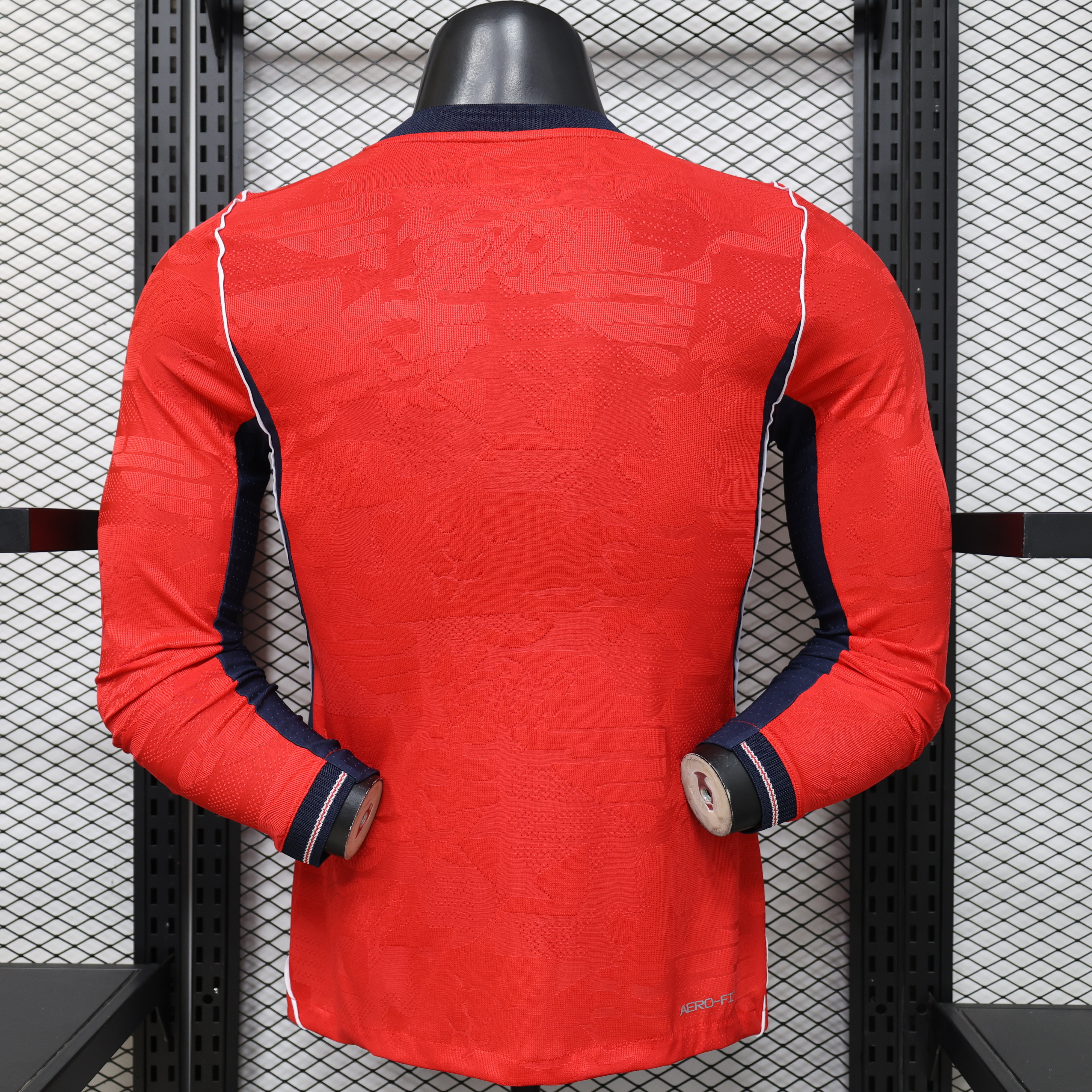England Away Long Sleeves Jersey Player Version World Cup 2026