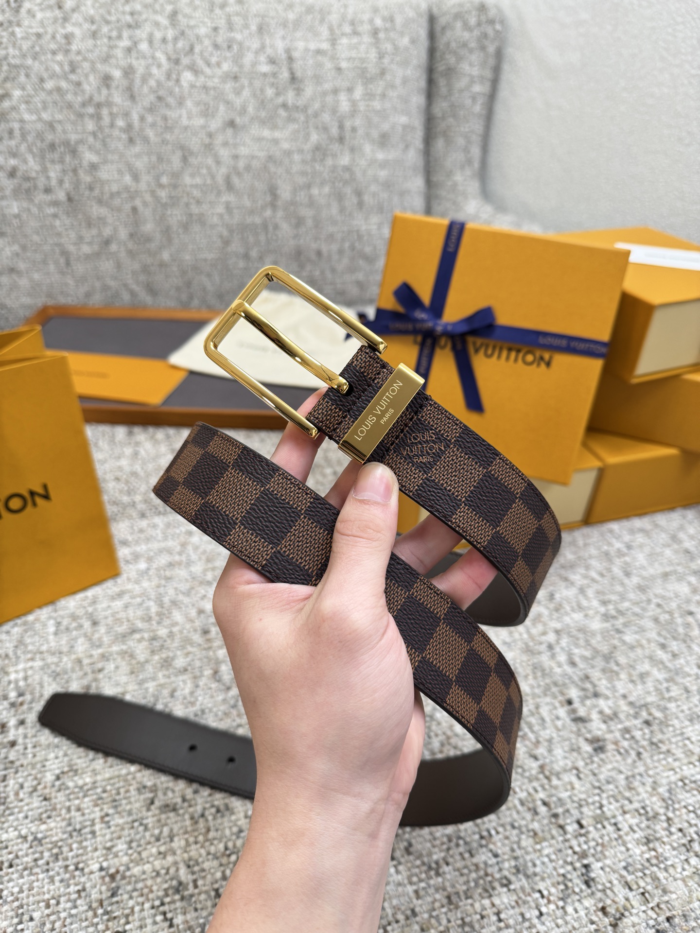 LV Light Pont Neuf 3.5mm Belt