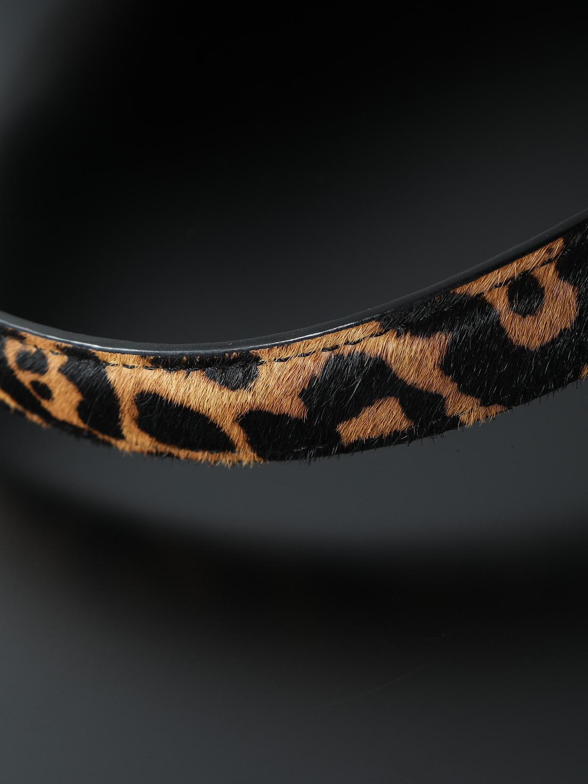 YSL Saint Laurent leopard crossbody bag