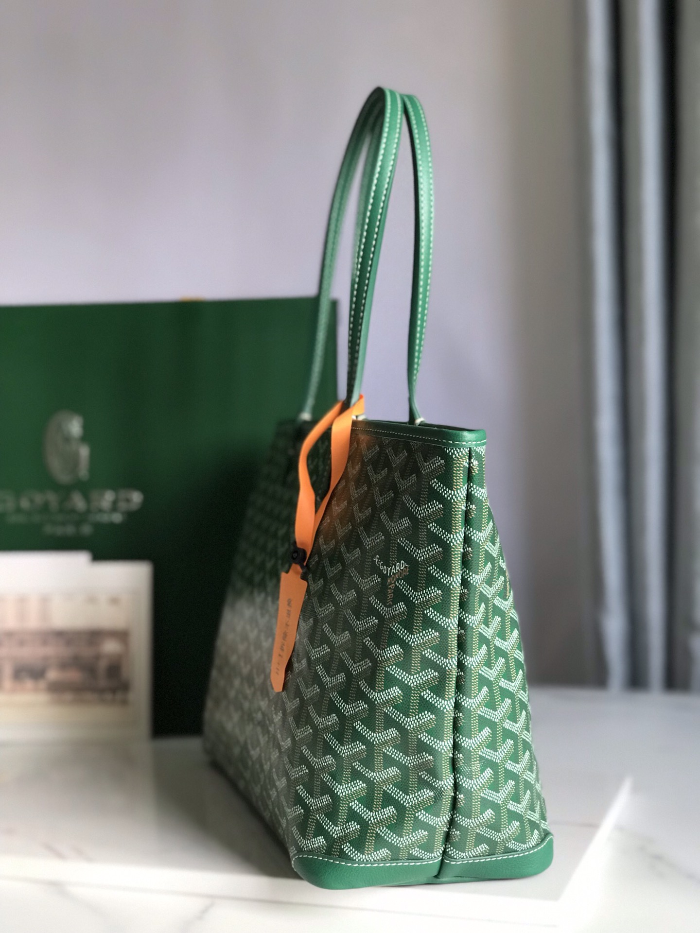 Goyard Saint Louis Artois PM Bag in Green