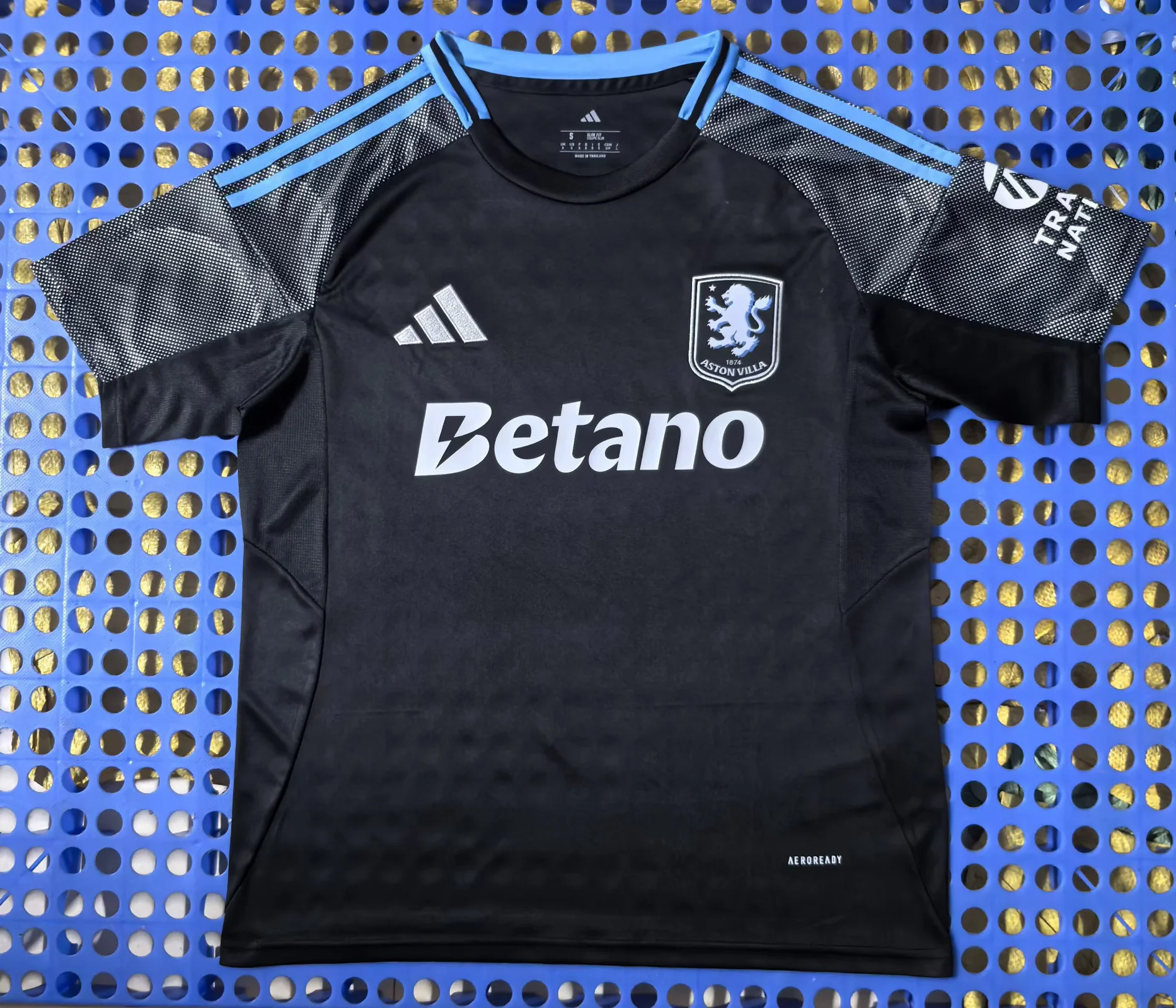 2024/2025 Aston Villa Black Football Shirt 1:1 Thai Quality