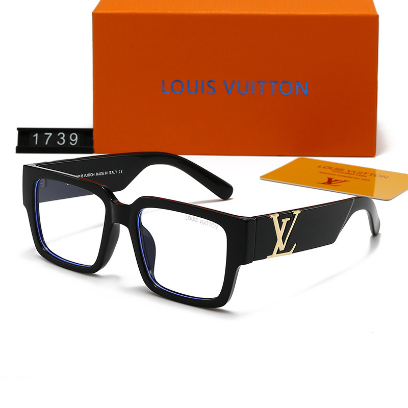 Louis Vuitton LV Large Logo Chunky Sunglasses Top quality - KAIROO