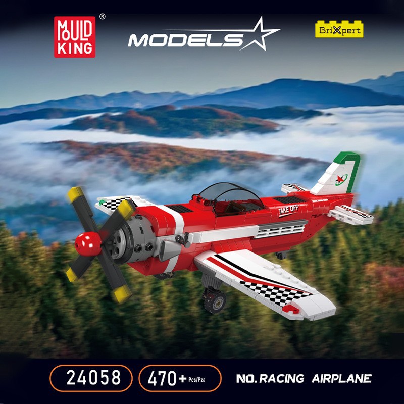 MOULD KING 24058 - Racing Airplane
