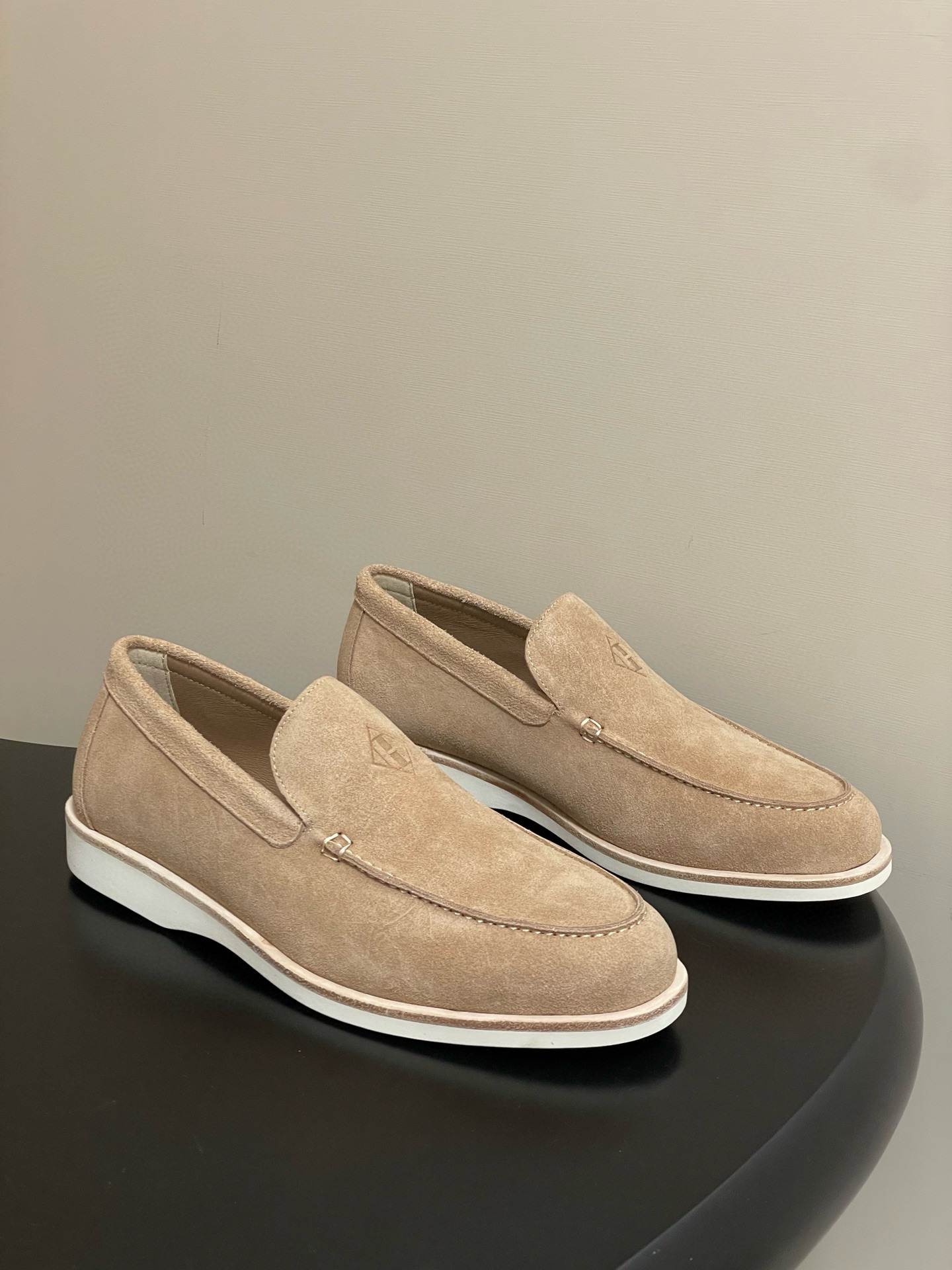 Hermes Women's Low Suede Loafer