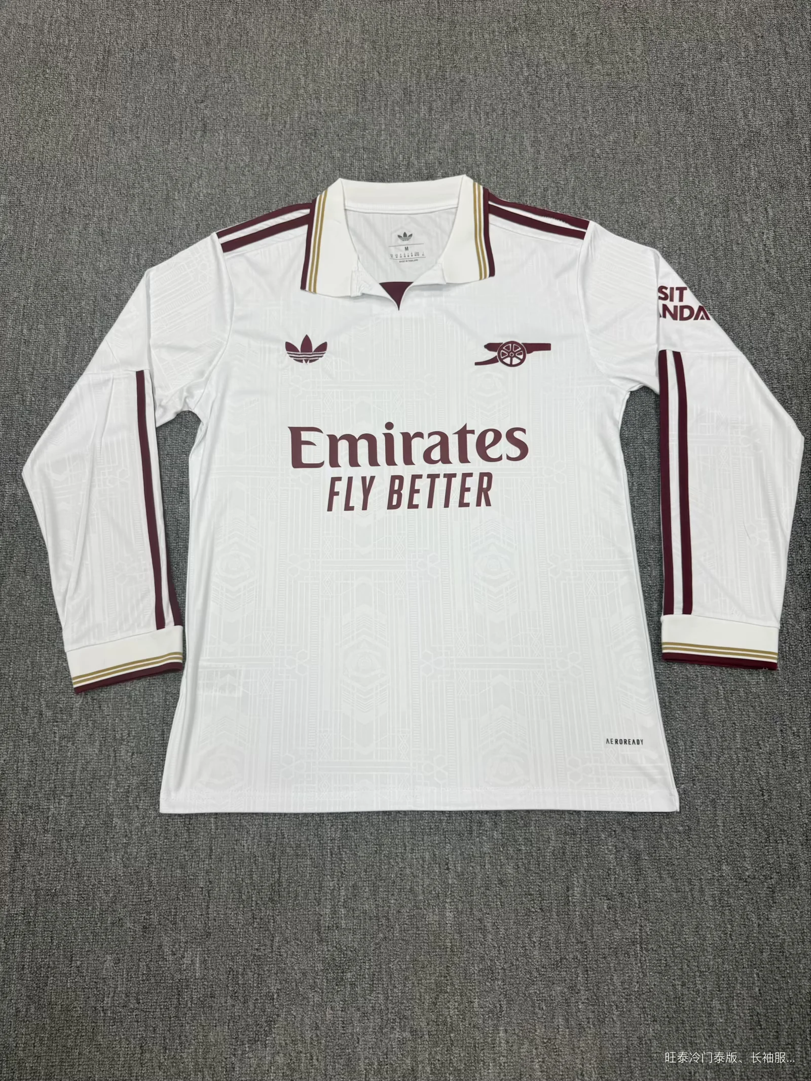 2026-27  Long Levver Arsenal third Away White Fans Football Shirt 1:1 Thai Quality