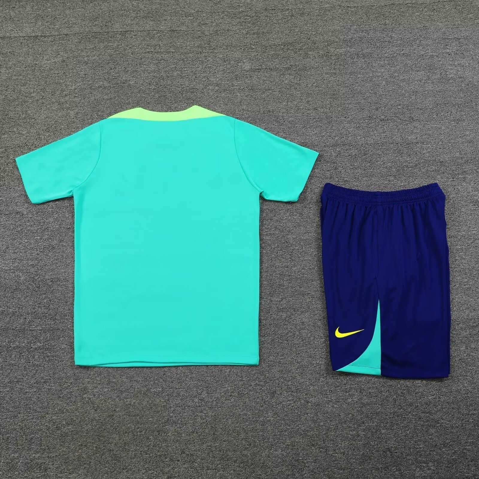Brasil 2425 Short Sleeves Training Suit Green S-XXL