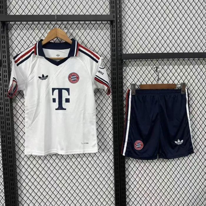 Kids Bayern Munich Away Suit & Socks 26/27 | Soc Jersey - Premium Football Jersey