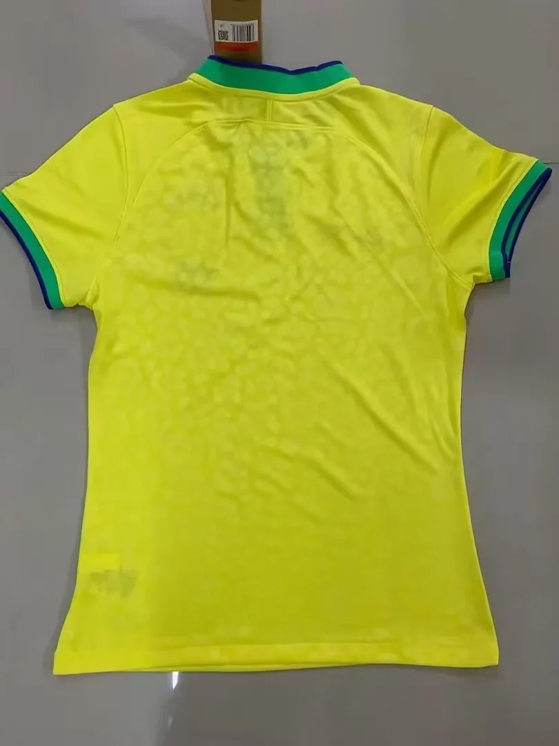 2026/2027 Brazil Women Levver Yellow Football Shirt 1:1 Thai Quality