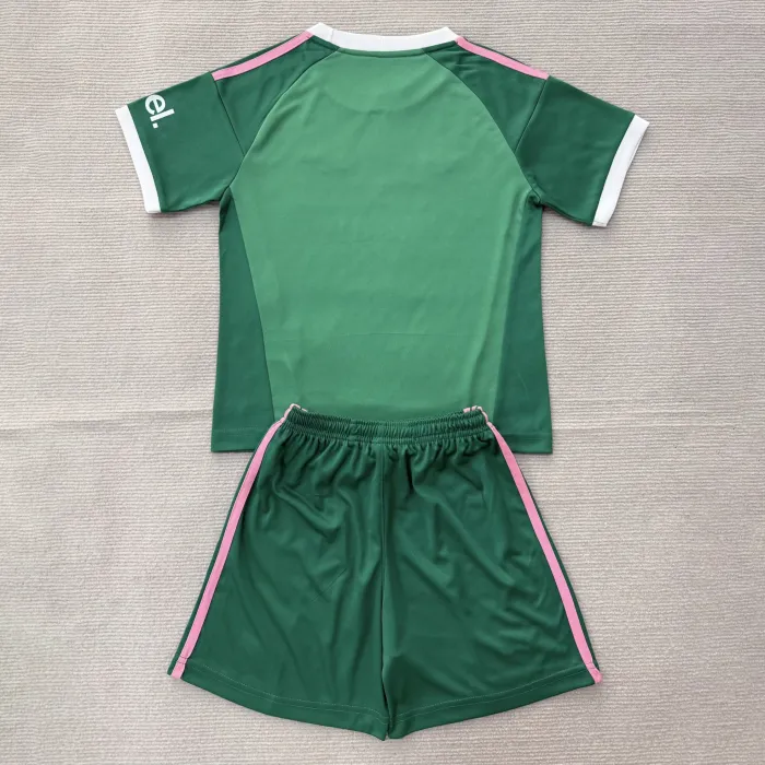 Kids Arsenal Green Goalkeeper Suit 26/27