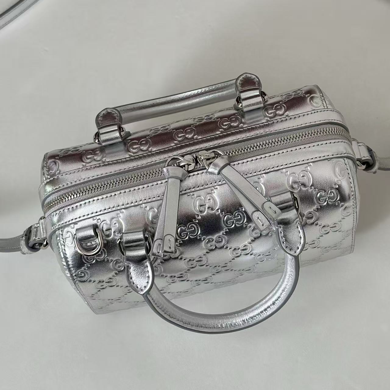 Gucci Emblem small Boston bag