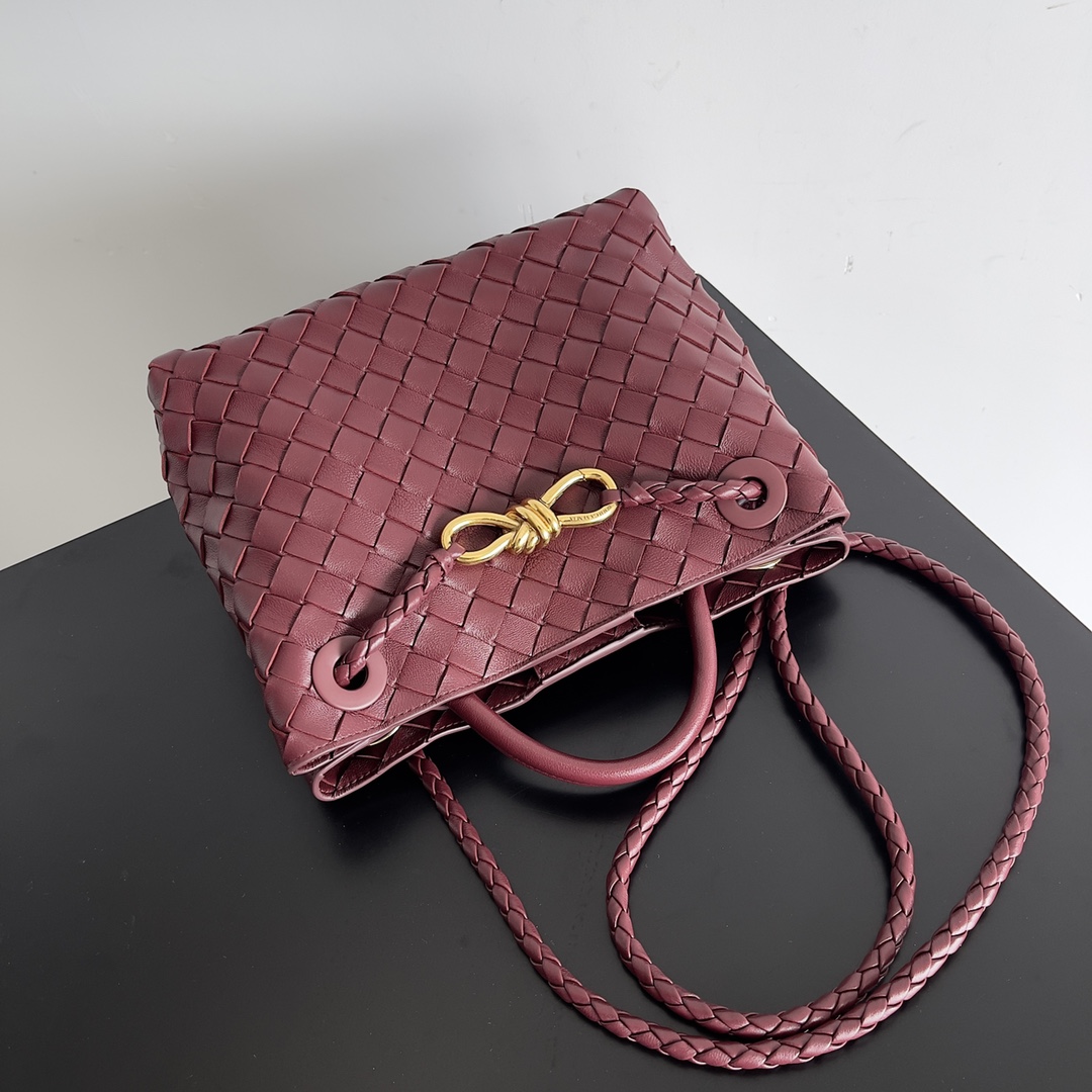 Bottega Veneta Andiamo Fashionable Old Money Style Handbag