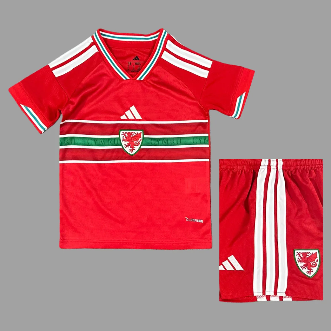 Kids Kit 2026 World Cup Wales Home 16-28