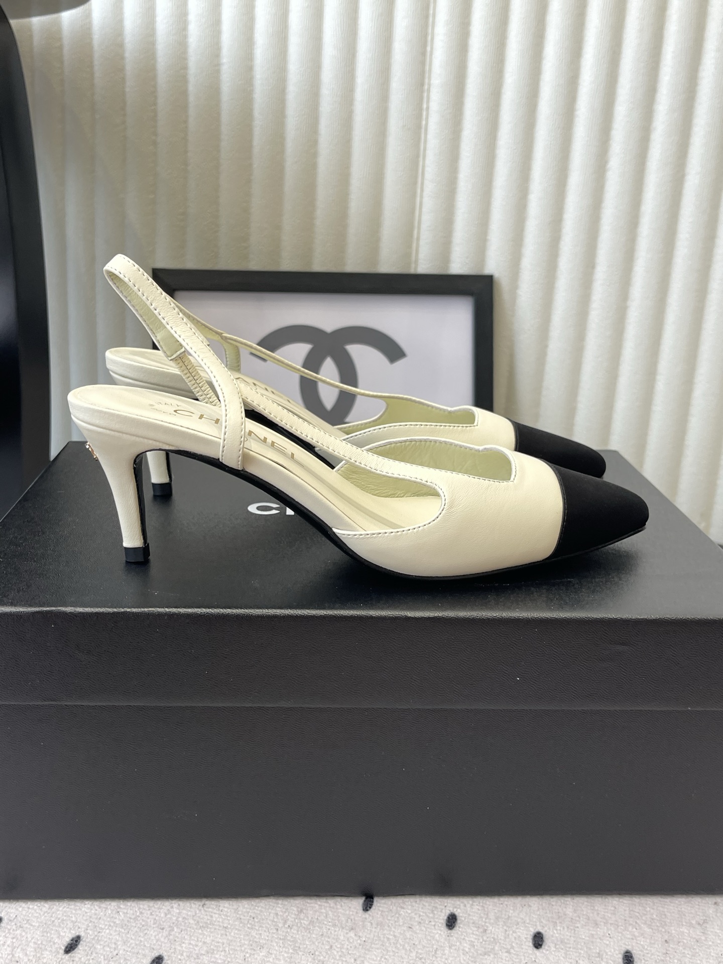 Chanel 2026 Leather Slingback Pump