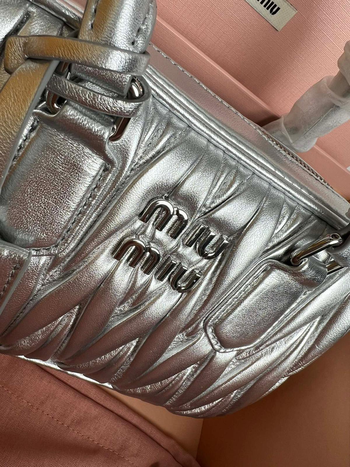 MIuMIu silver handbag