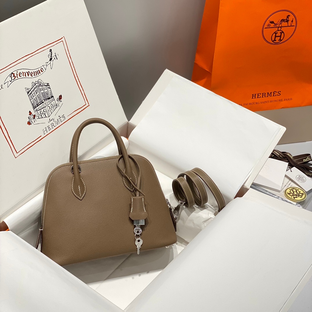 Hermes Bag Bolide 25CM  Epsom ( 10A Mirror Version)