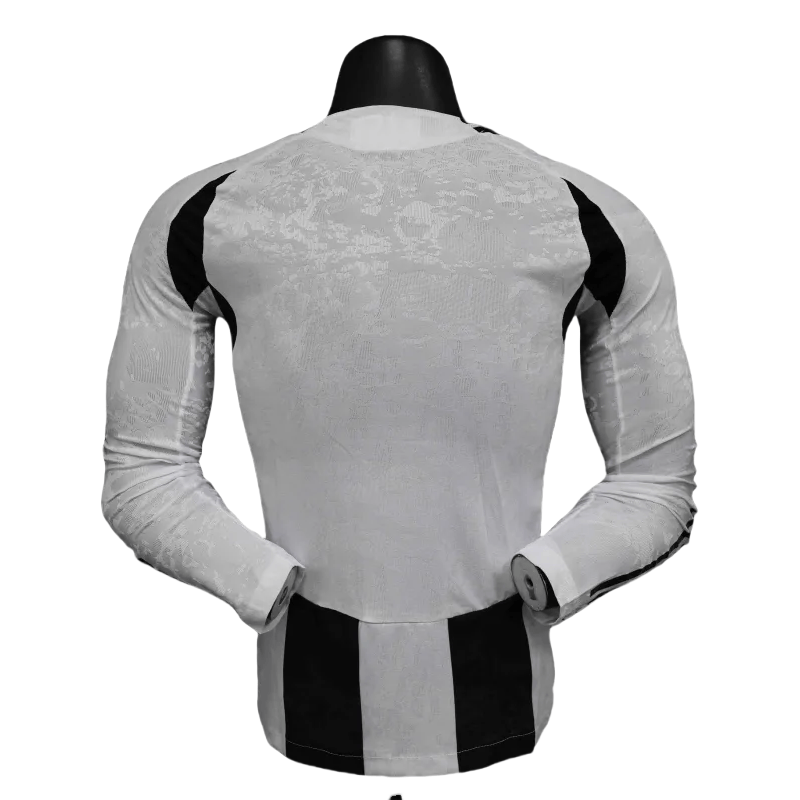24-25 Juventus Home Soccer Jersey Player Version Long Sleeve