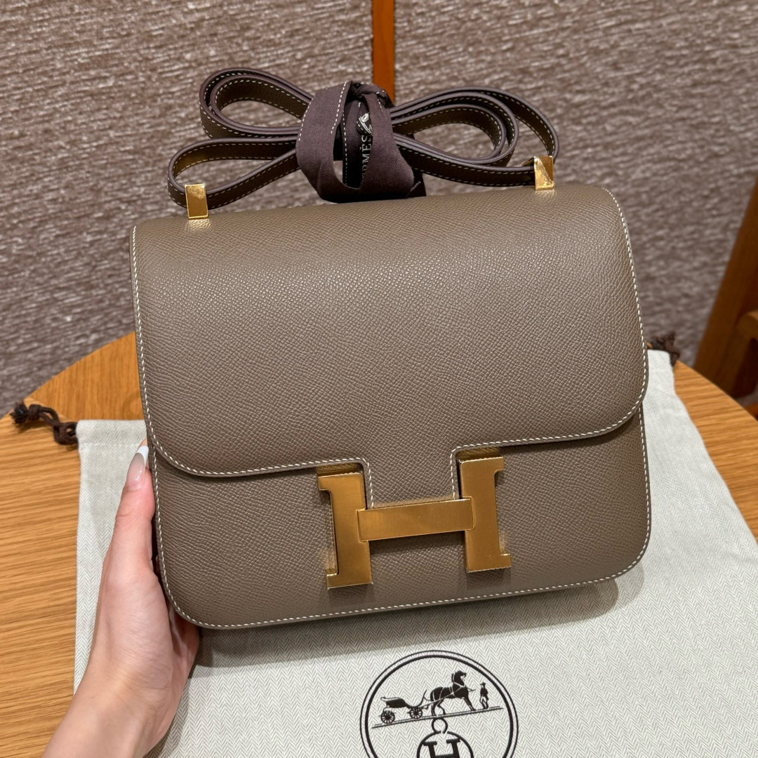 Hermes Etoupe Epsom Constance 24