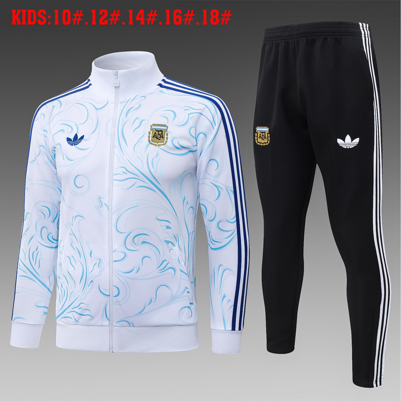 Argentina Kids Training Suit 26/27 | Soc Jersey - Premium Football Jersey