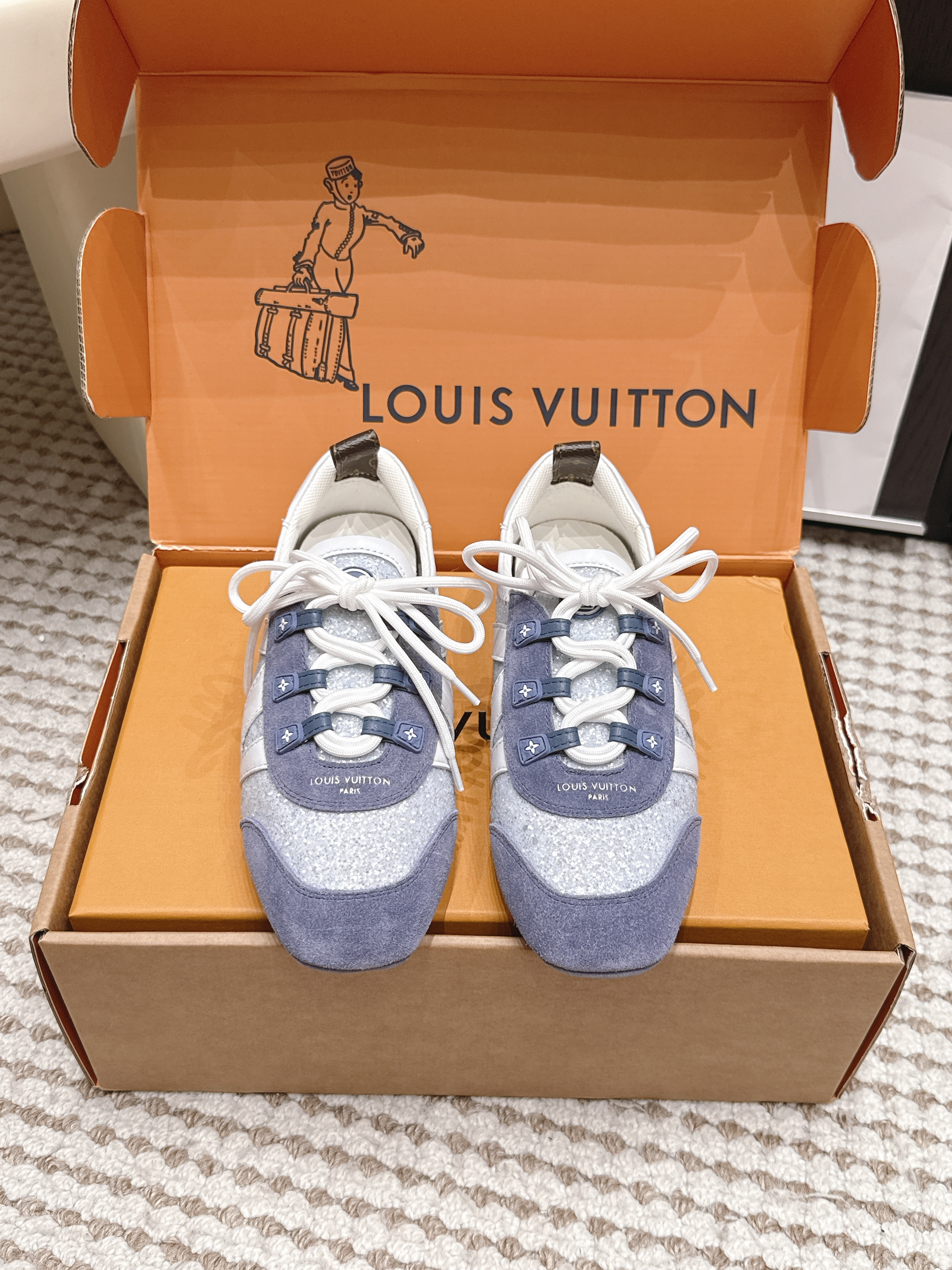 Louis Vutton LV Sneakerina Ballet Flat