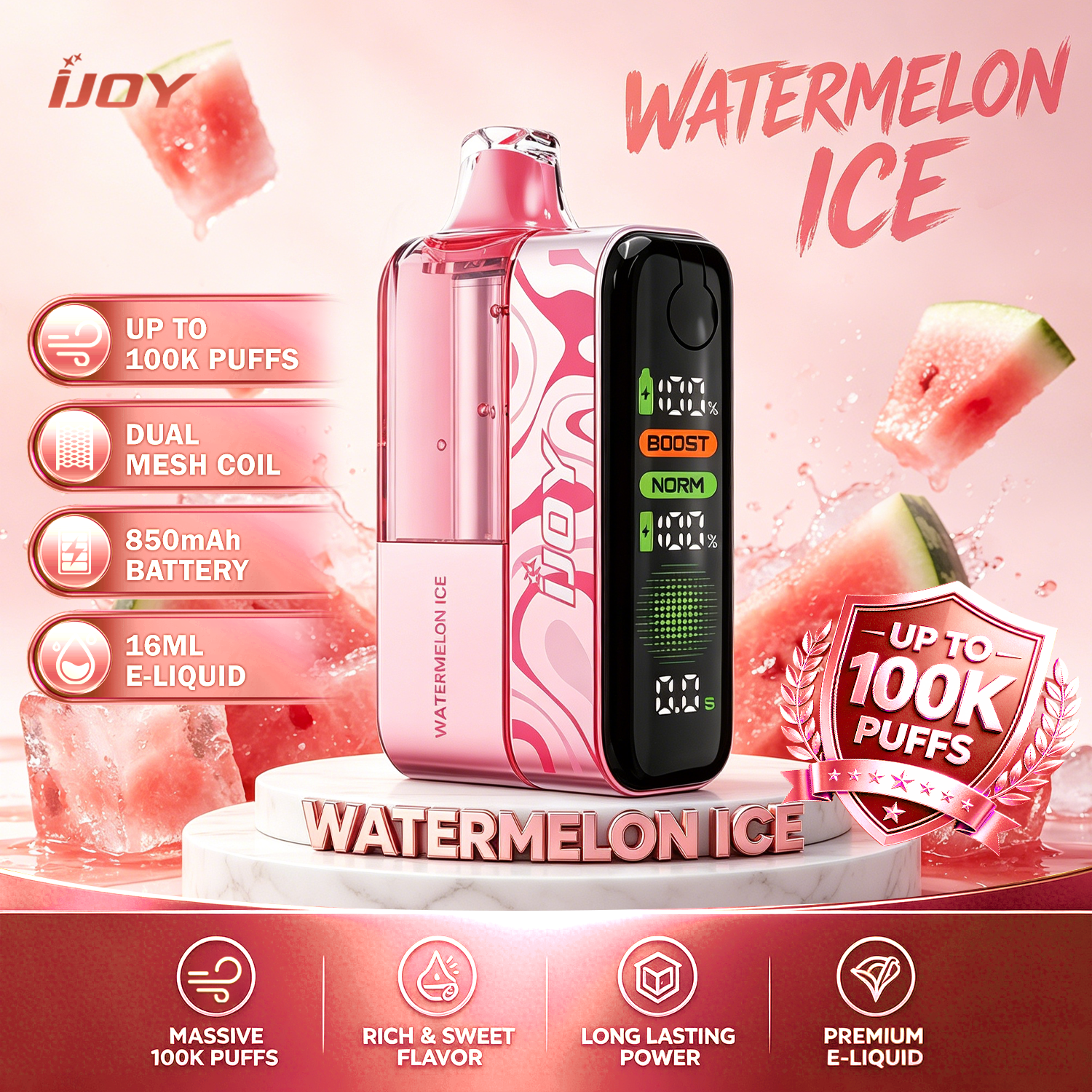 IJOY XP100K Disposable - 15 flavors