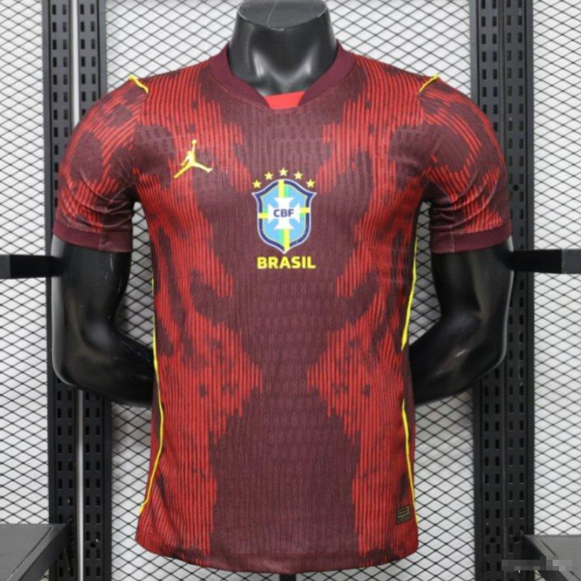 Player Version 26/27 Brazil Dark Red Special Edition Jersey  S-2XL
