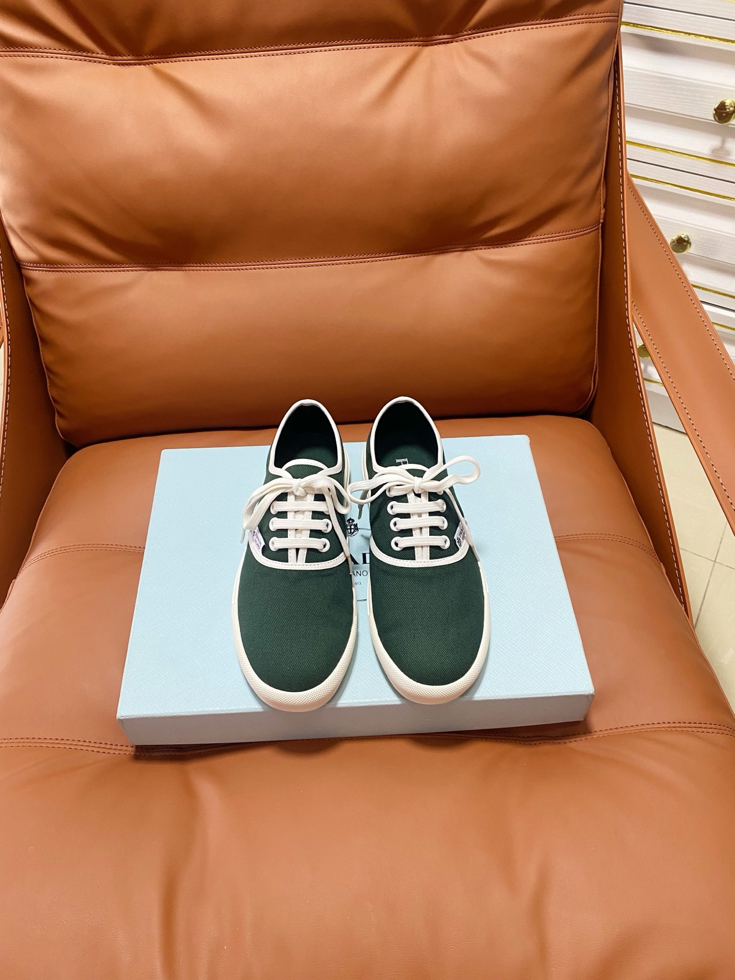 Prada Light-weight Canvas Unisex Sneaker