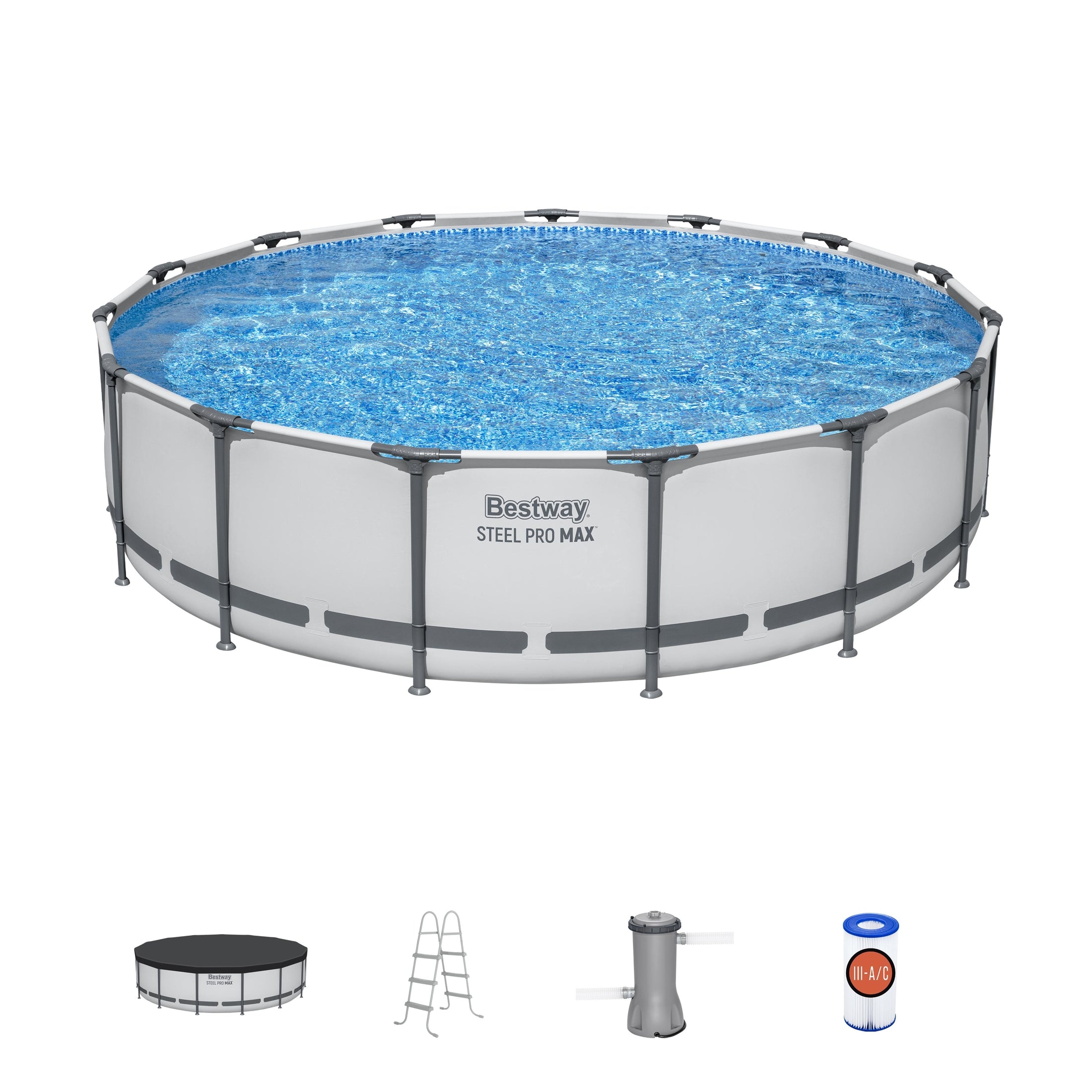Bestway Steel Pro MAX Above Ground Pool Set 15' x 42