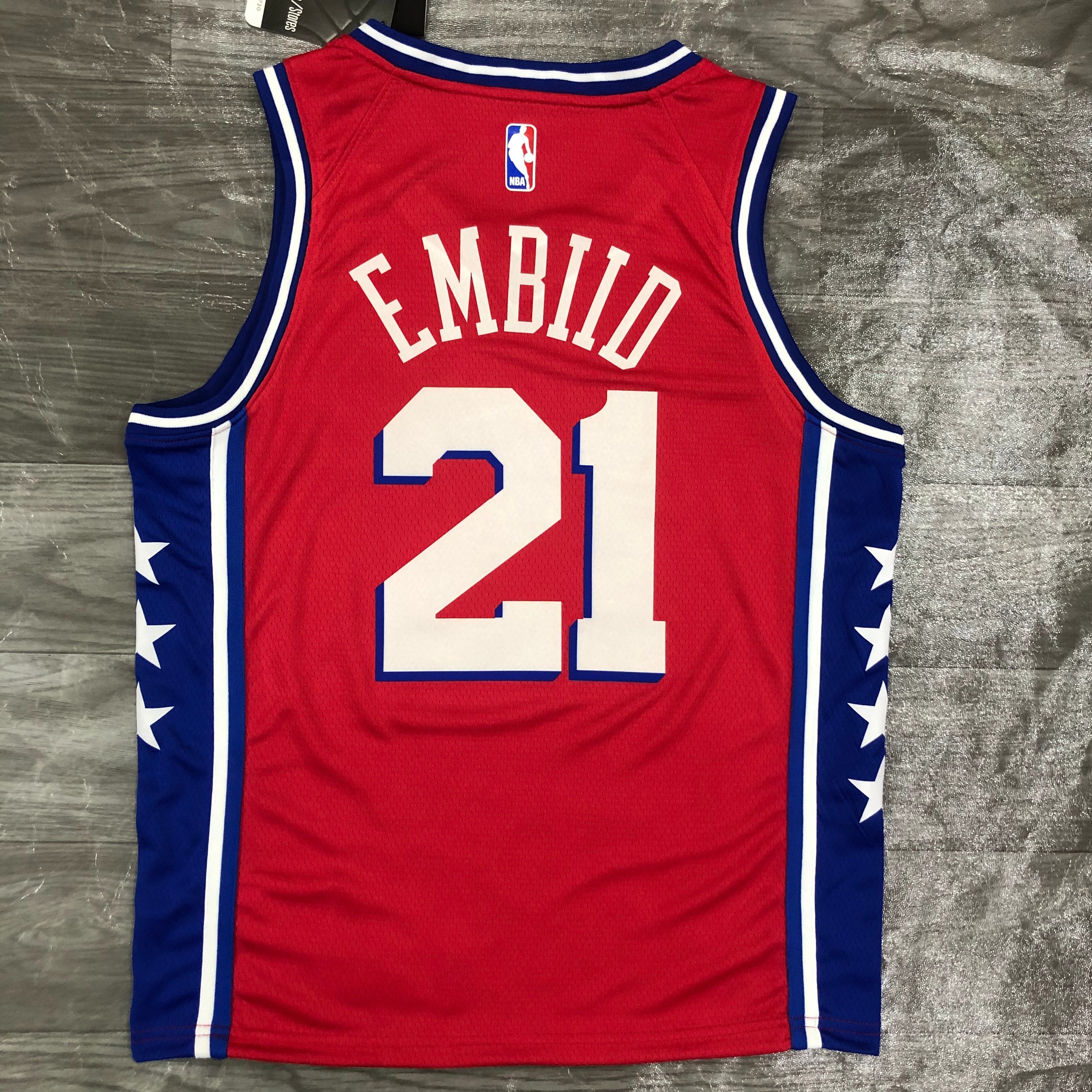 21 Season Philadelphia 76ers Flyer Red  #21