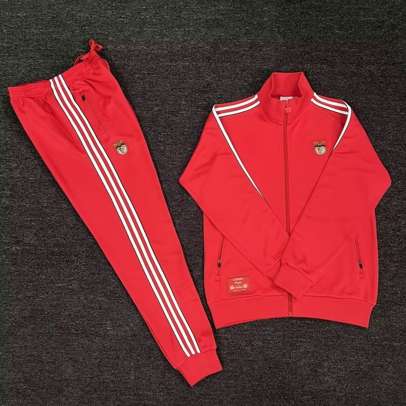 25/26 Benfica Retro Jacket Set | Soc Jersey - Premium Football Jersey