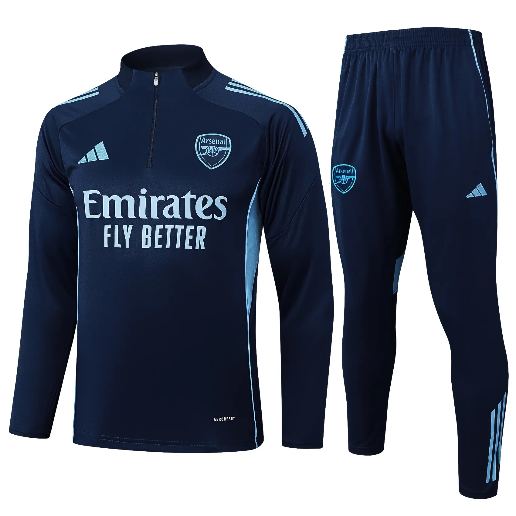 Adult/ Kids Arsenal 25/26 Half Zippered Training Suit B2519