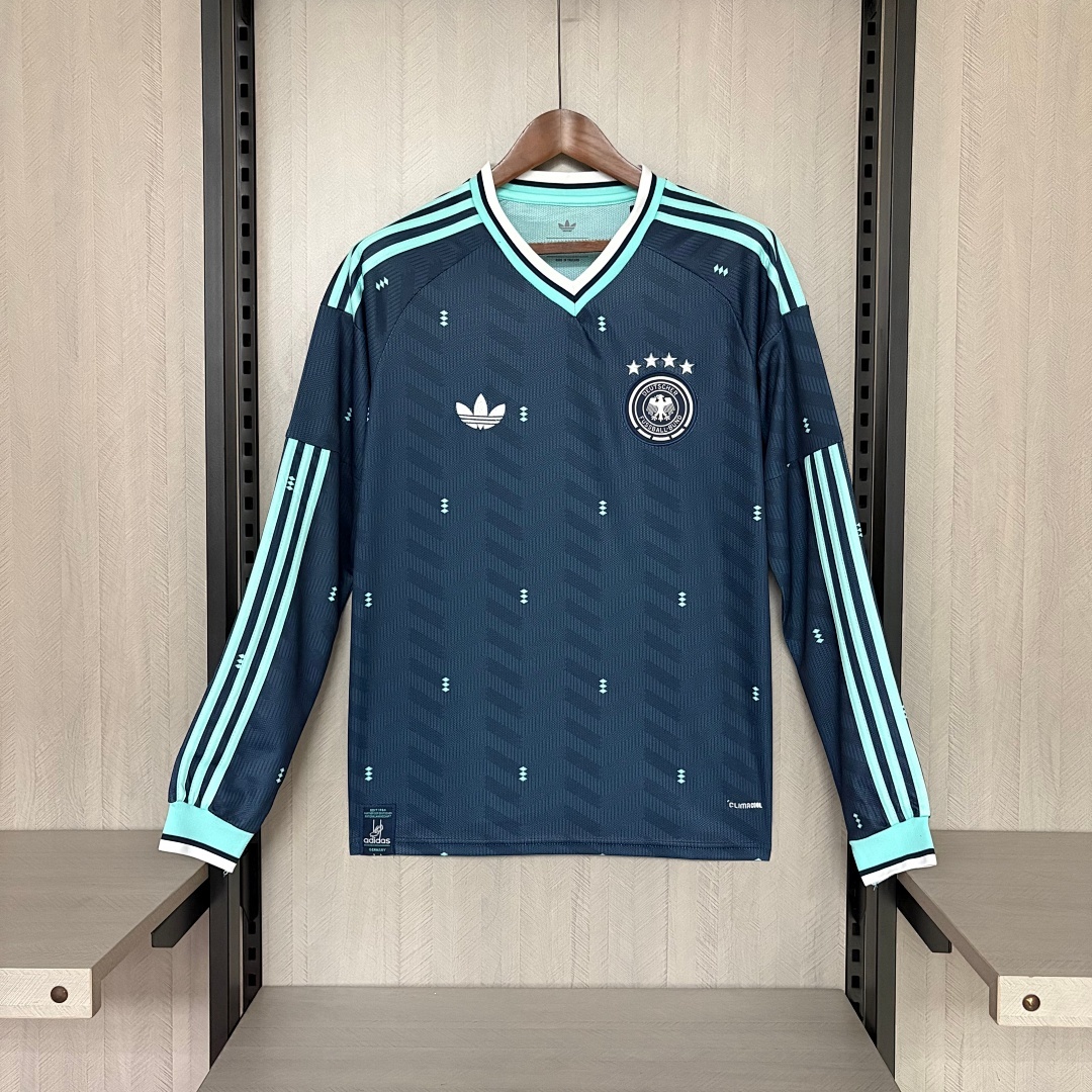2026 Mens Germany World Cup Away Long Sleeve Jersey S-4XL