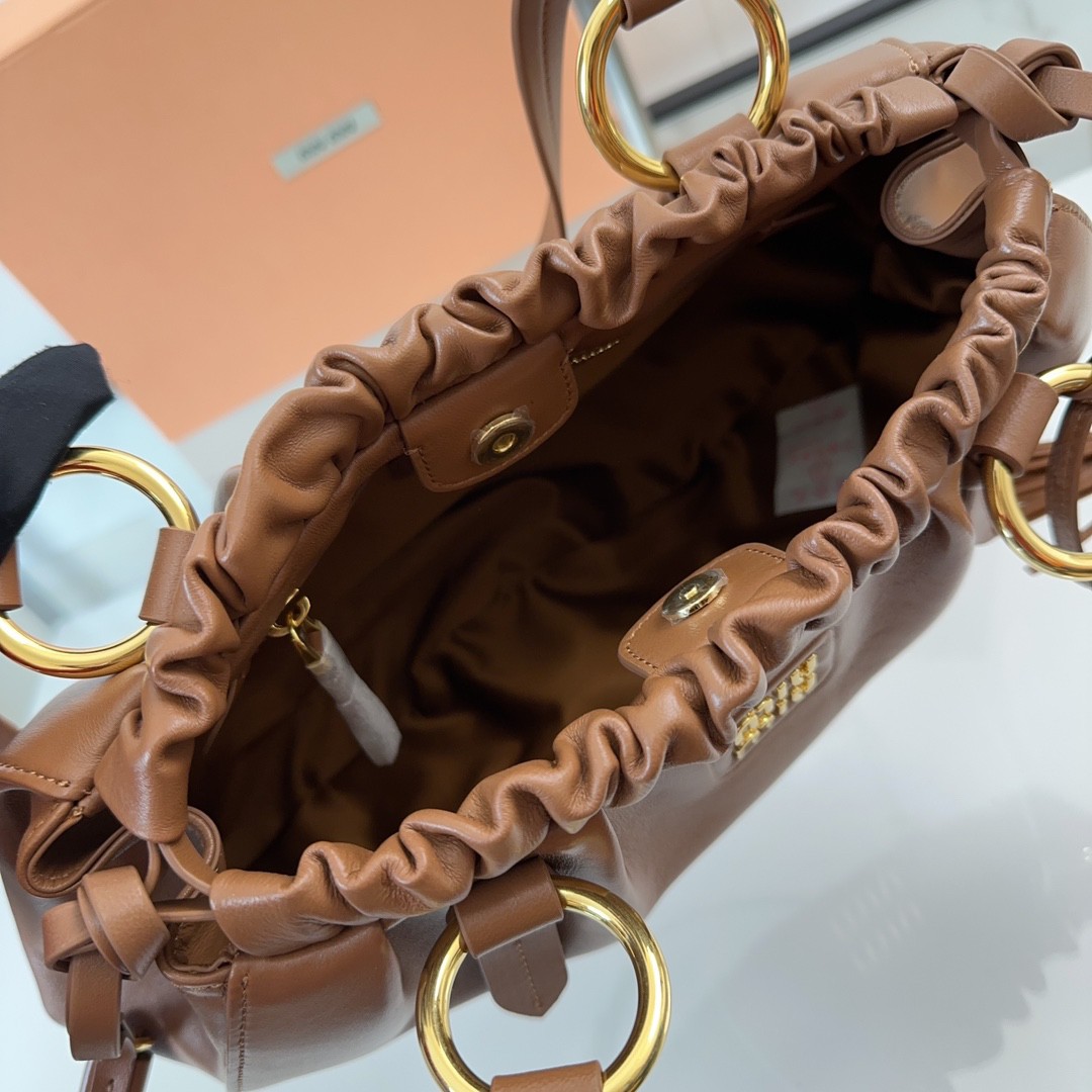 Miumiu Joie Nappa Leather Bag