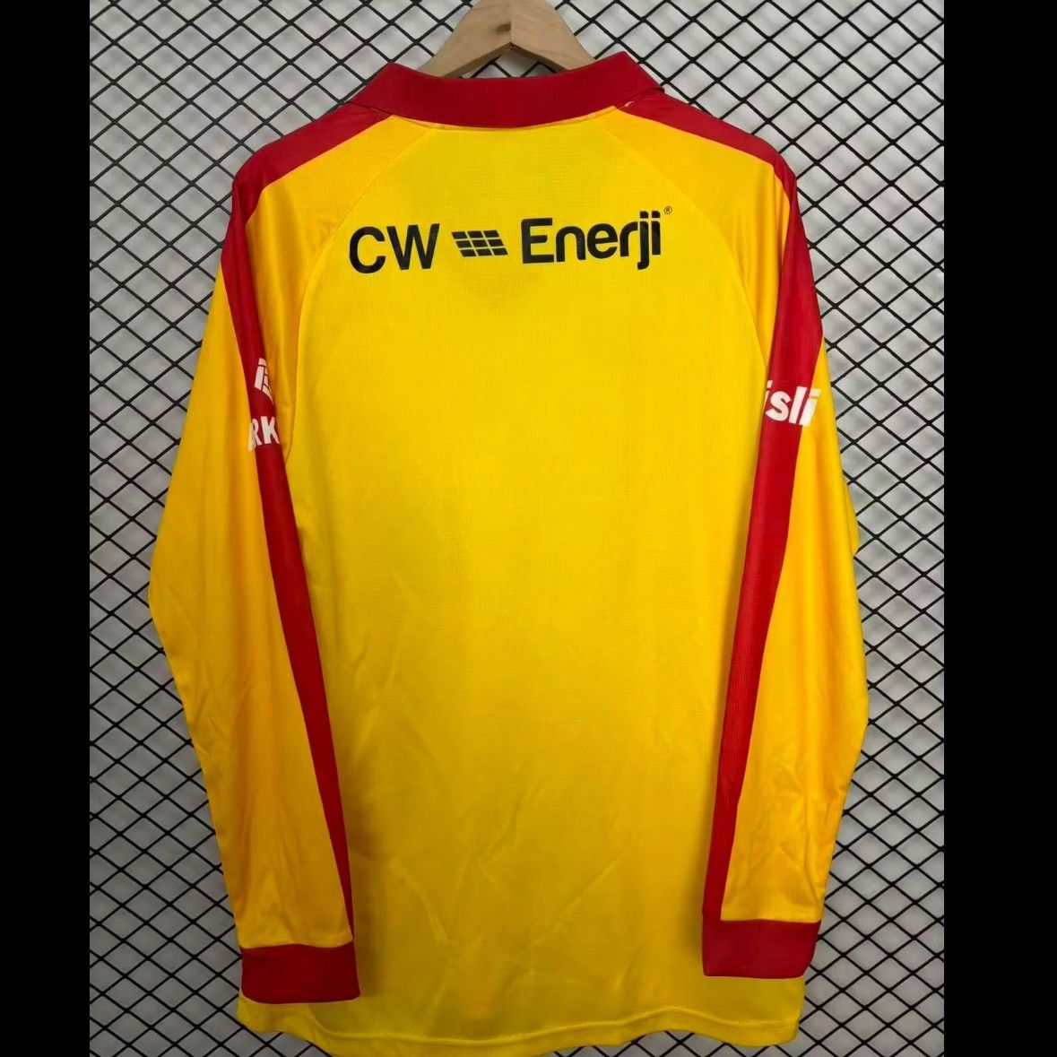 Galatasaray Yellow Commemorative Edition Long Sleeved Jersey Fan Version 26/27
