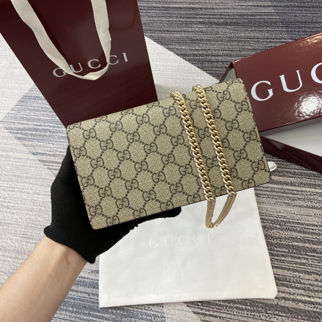Gucci GG Marmont wallet on chain 497985