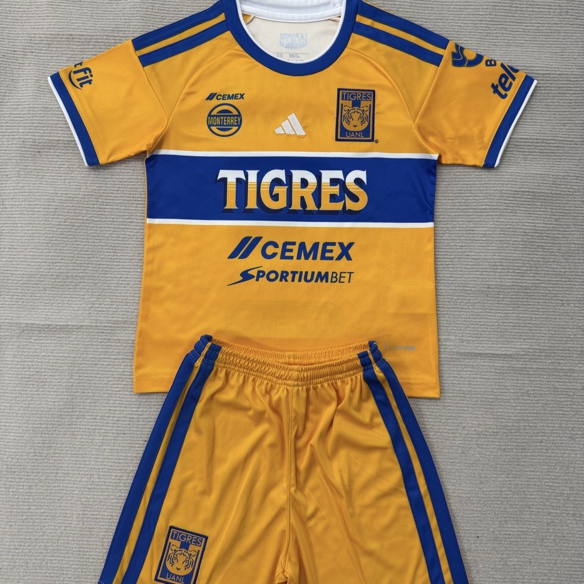 Kids Tigres UANL Home Suit 26/27 | Soc Jersey - Premium Football Jersey