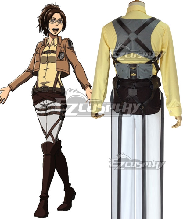 AoT Shingeki no Kyojin Scout Regiment Hange Zoe Hanji Zoe Cosplay Costume