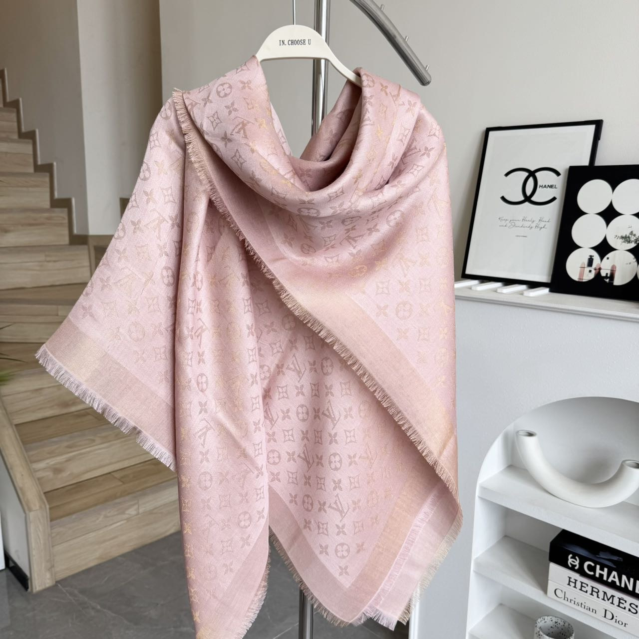 LV Classic Monogram Shawl