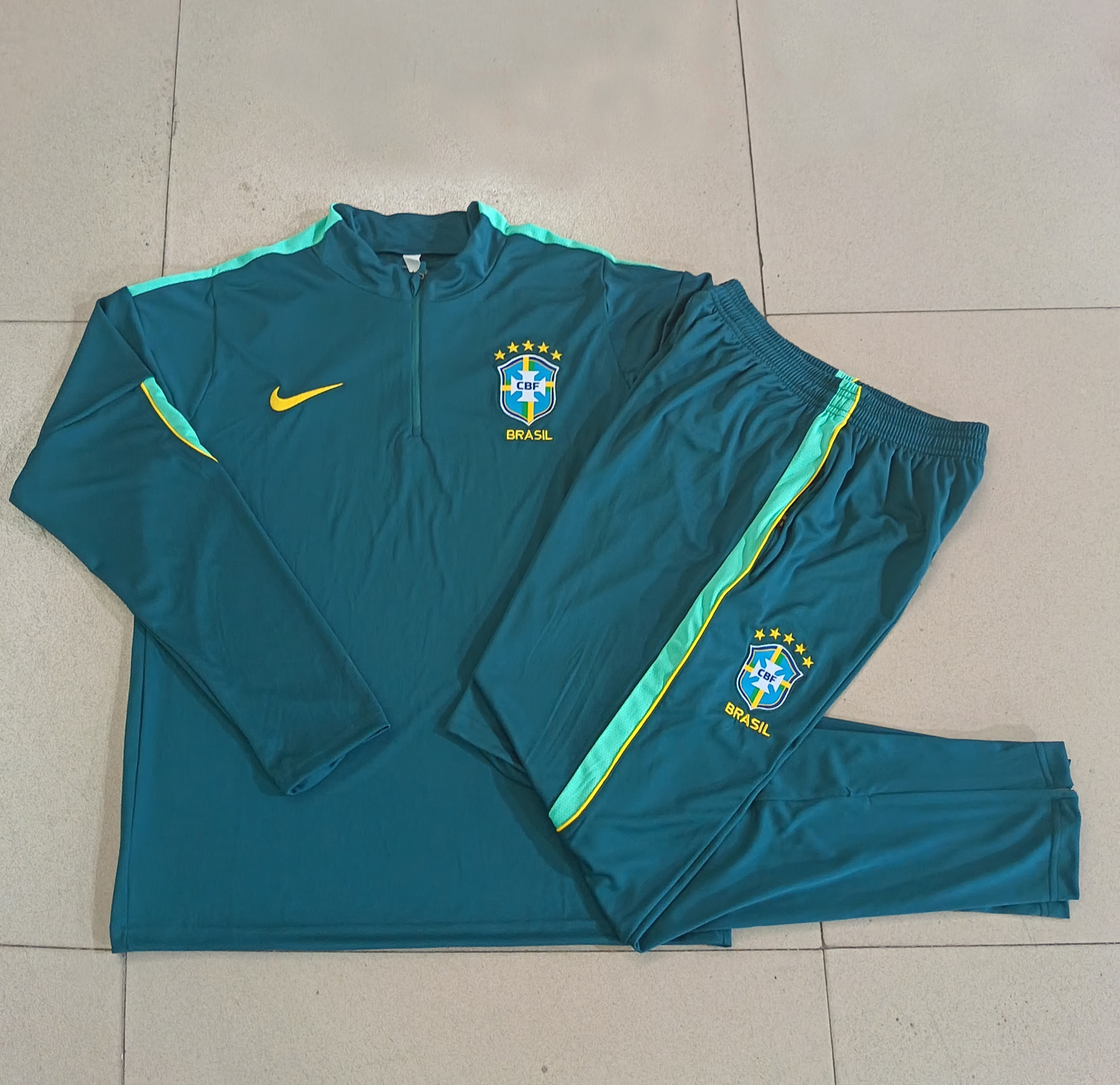 Brazil Kids Training Suit 26/27 | Soc Jersey - Premium Football Jersey