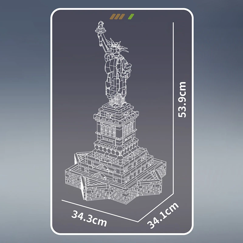 MOULD KING 22032 - Statue of Liberty