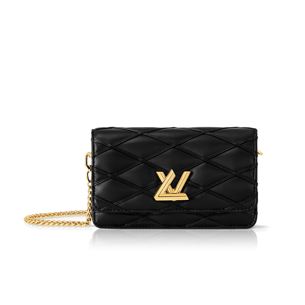 Louis Vuitton LV CARD HOLDER Wallet On Chain GO-14