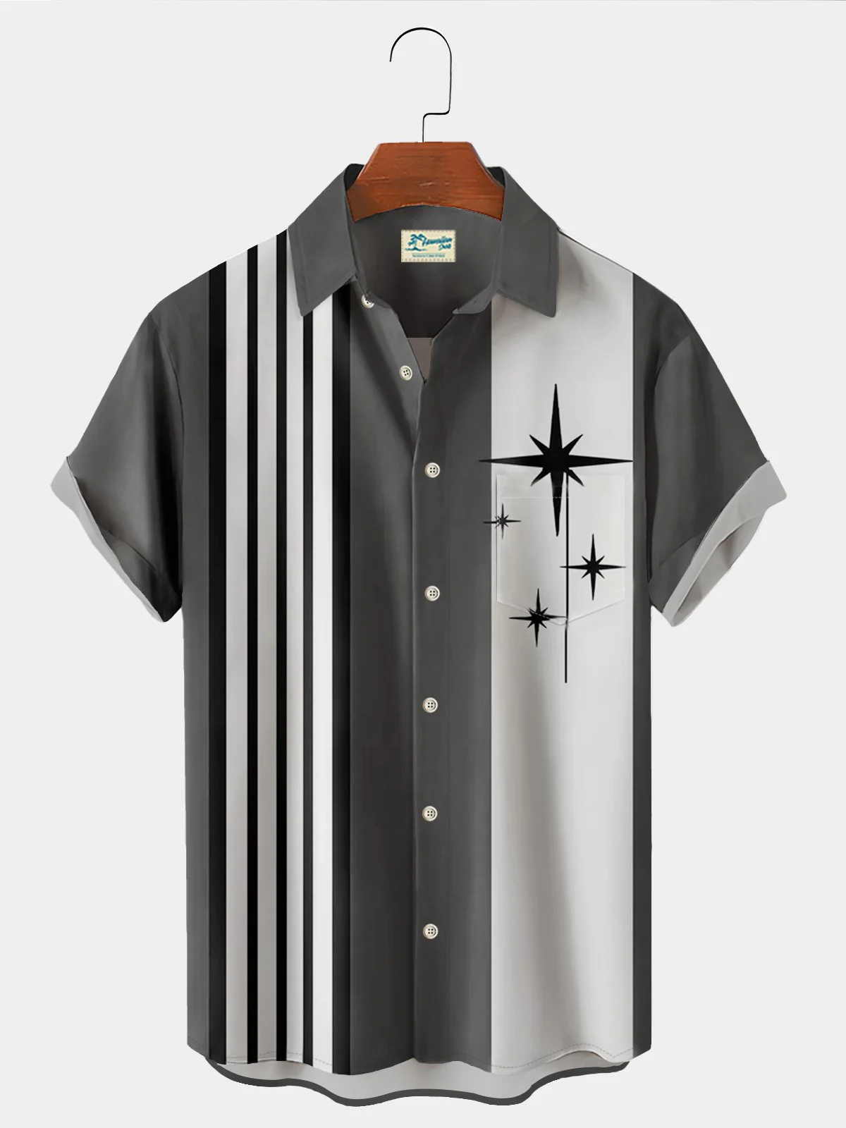 Retro Stripe Jersey Fashion