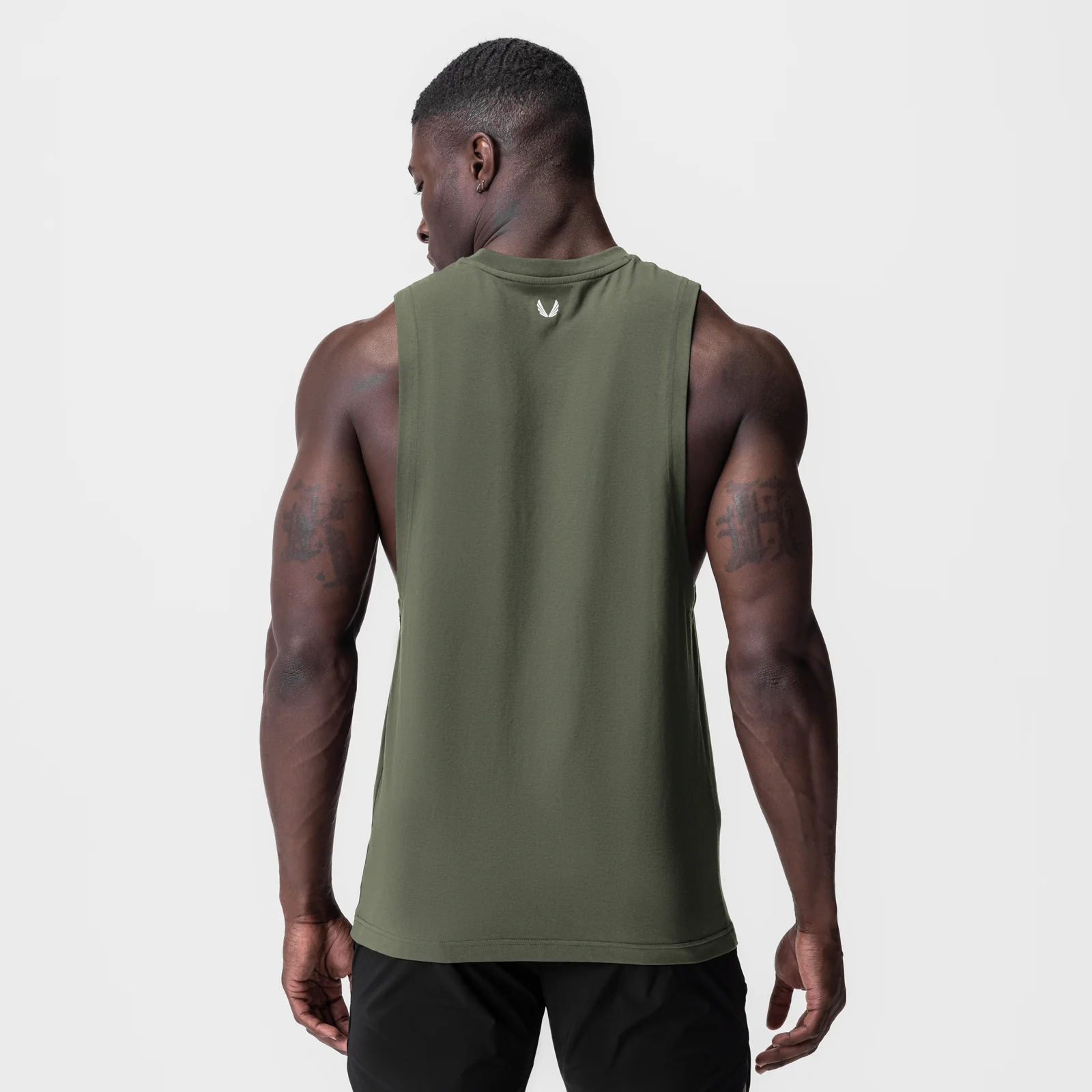 0926. Supima Muscle Tank - Olive