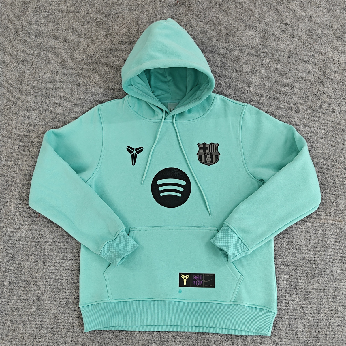 Barcelona Fleece Lined Hoodie Sweatshirt Training Jersey 25/26 (Multiple colors)