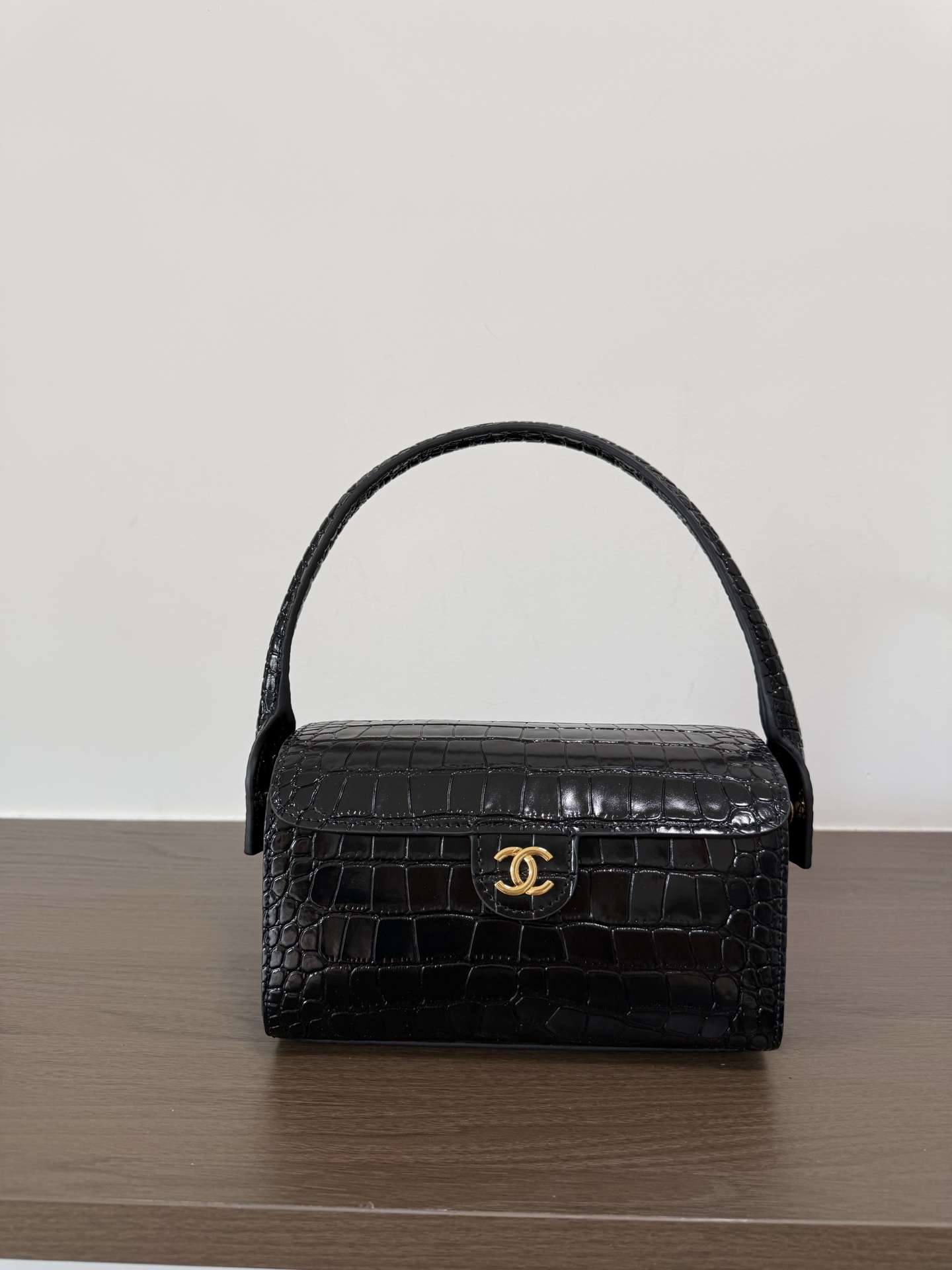 Chanel new handle bowling bag handbag