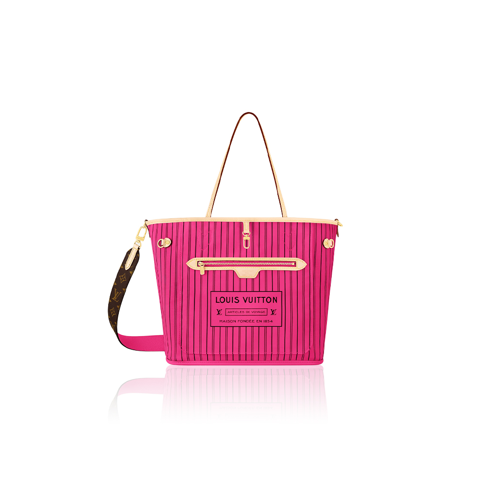 Louis Vuitton LV Neverfull Bandoulière Inside Out MM