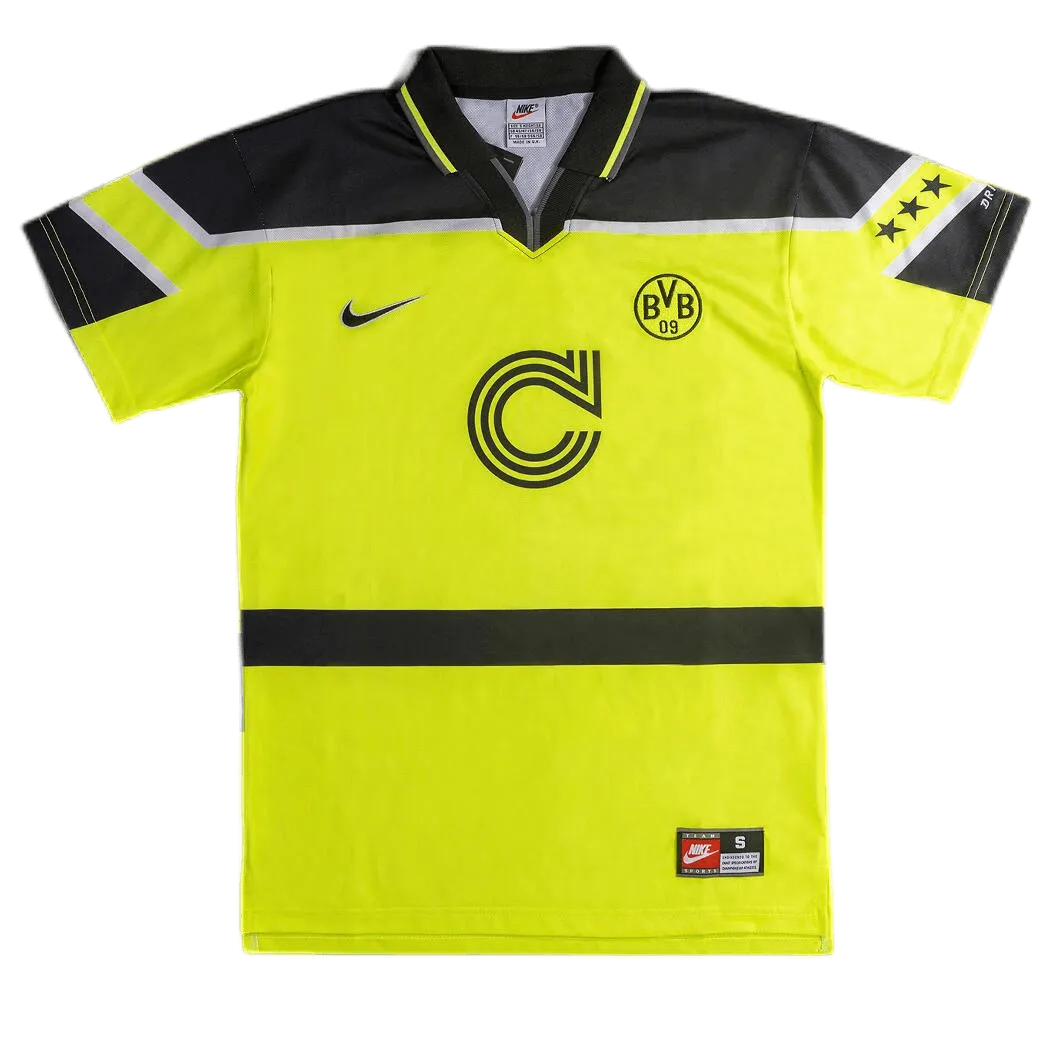 96-97 Borussia Dortmund Retro Jersey UCL Home