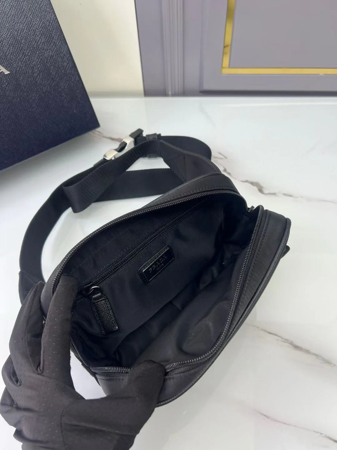 Prada Black Re-Nylon bag