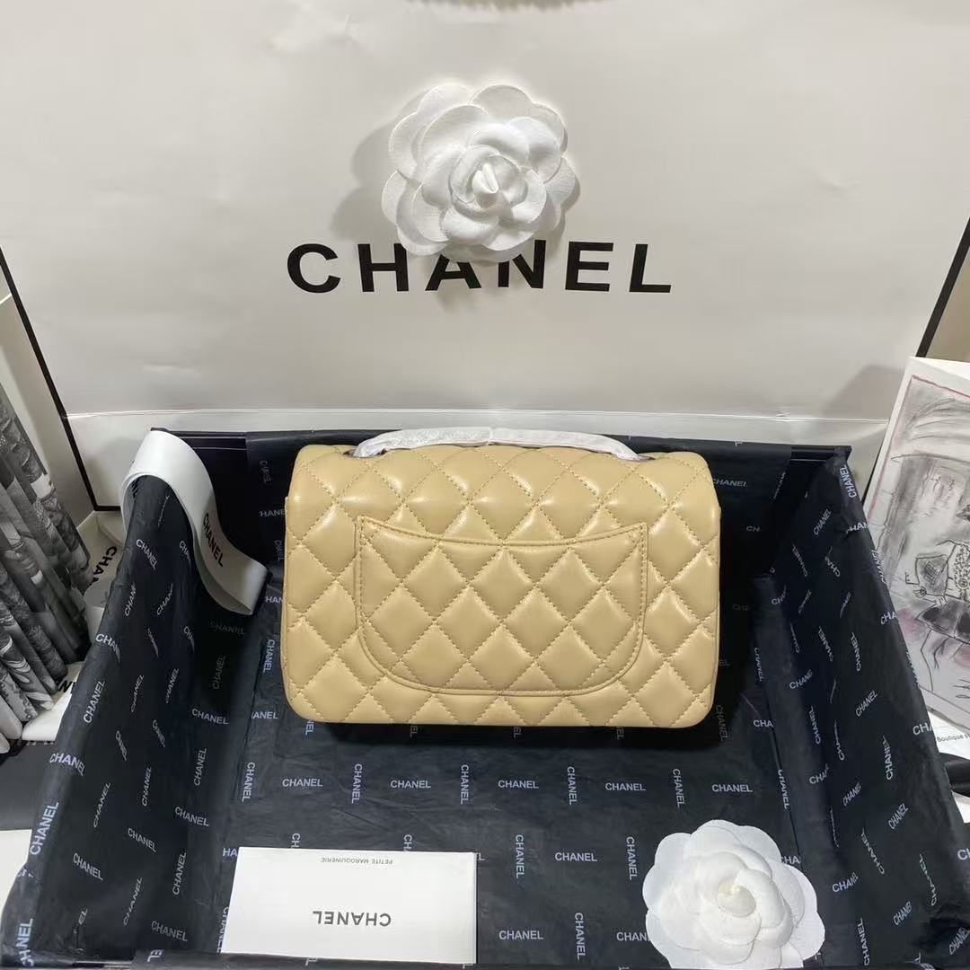 Chanel CF Little Lambskin Crossbody Bag