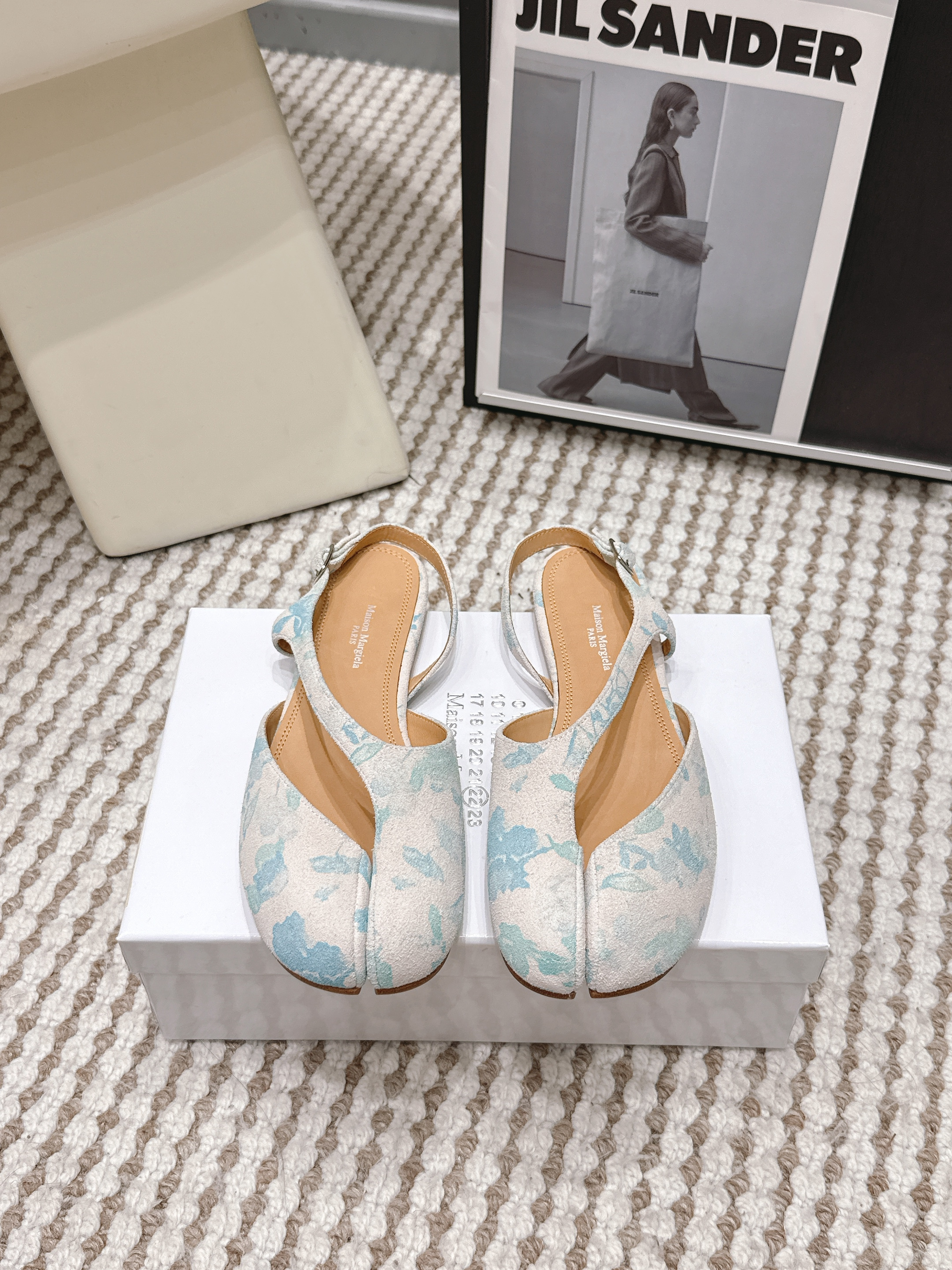 Maison Margiela Tabi Flat Singback Sandal
